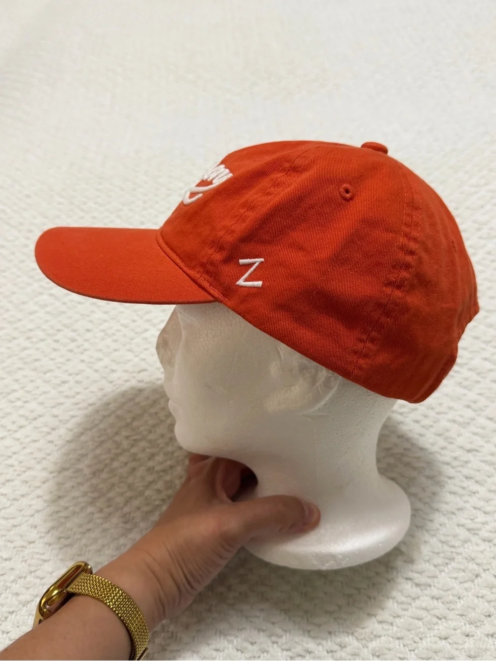 Zephyr Clemson Tigers Embroidered Paw Adjustable 100% Cotton